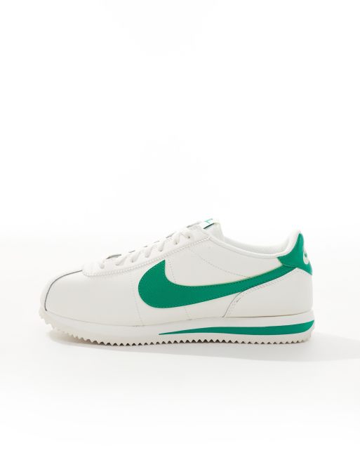 Cortez mens white leather hotsell