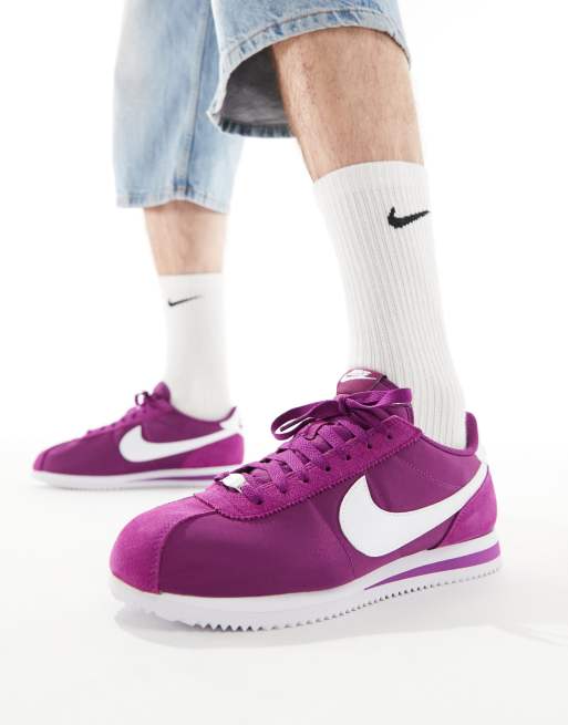 Purple nike cortez online