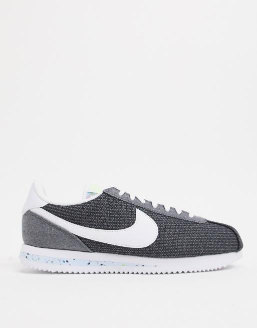 nike grey cortez trainers