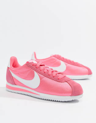nike cortez en rosa