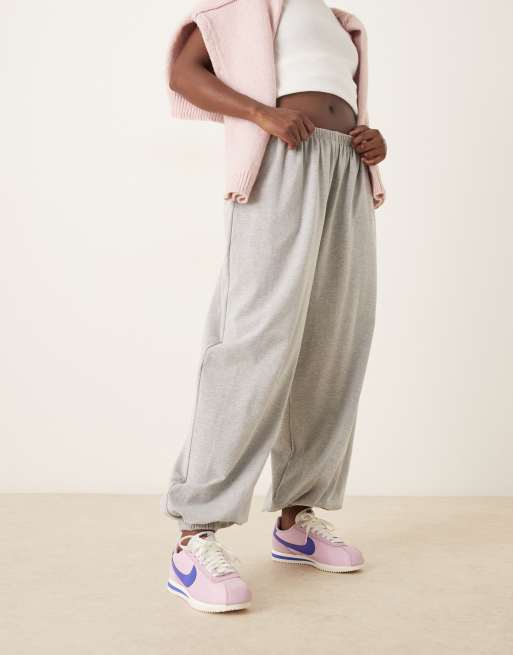Nike – Cortez – Różowo-niebieskie nylonowe buty sportowe unisex, 5 z 5