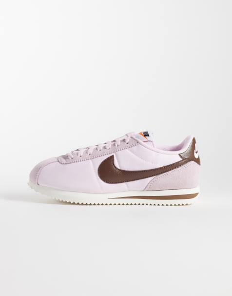 Nike Cortez Sneaker in Rosa und Braun - view 1