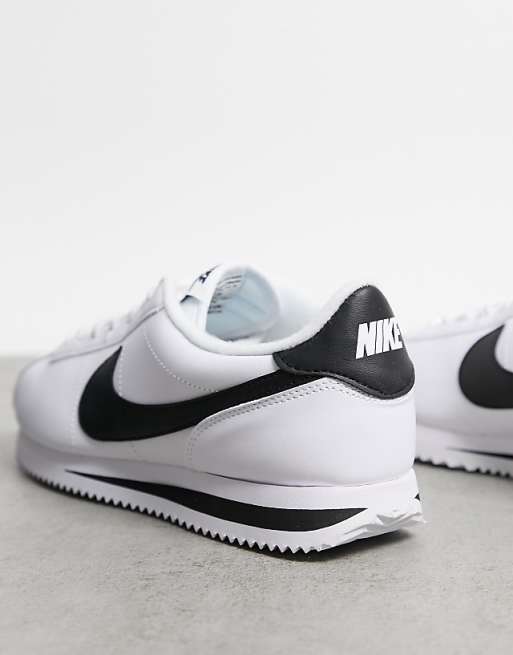 Nike - Cortez - Sneakers bianche in pelle con logo Nike nero ايفون سعر Nike - Cortez - Sneakers bianche in pelle con logo Nike nero ايفون سعر