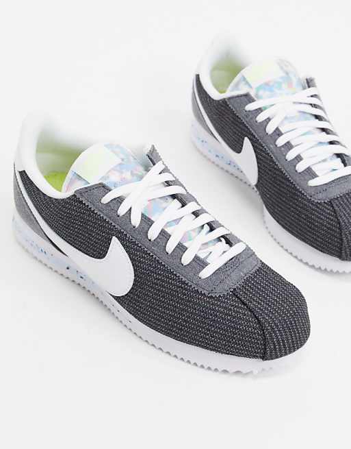 nike cortez tela Nike - Cortez - Sneakers grige in tela riciclata