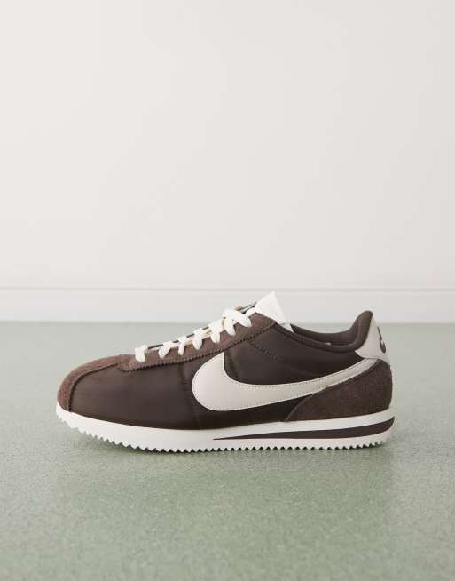 Nike Cortez sneakers in brown