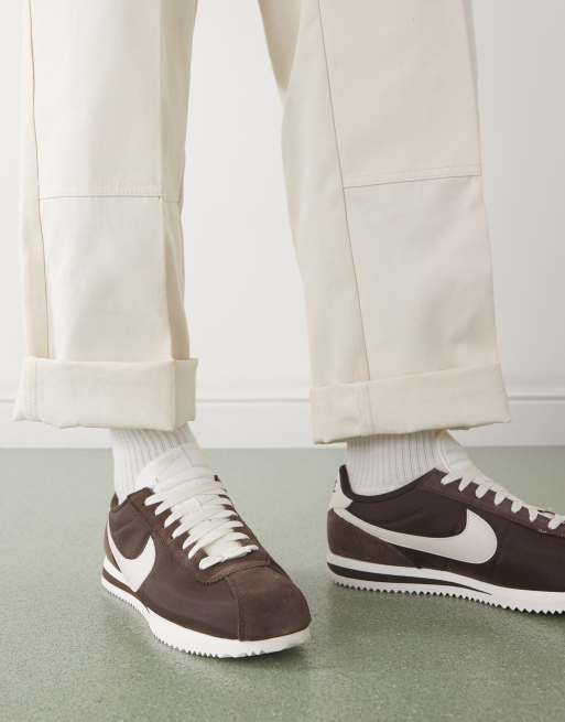 Nike Cortez sneakers in brown