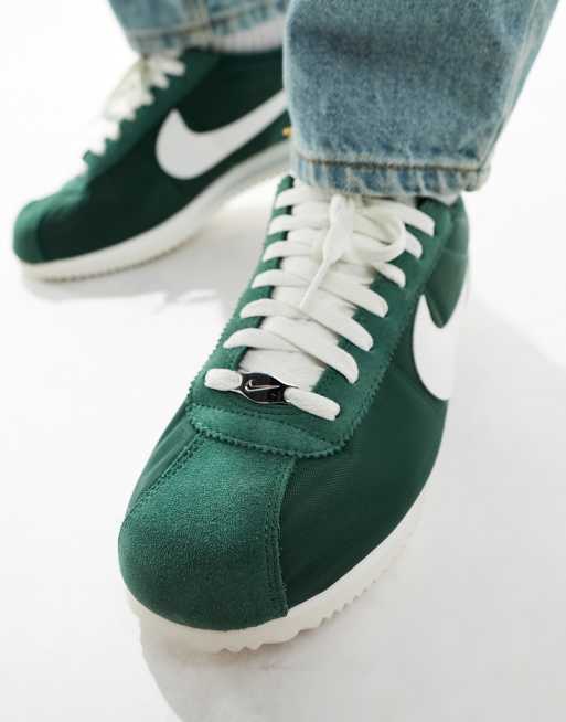Nike Cortez sneakers in green | ASOS