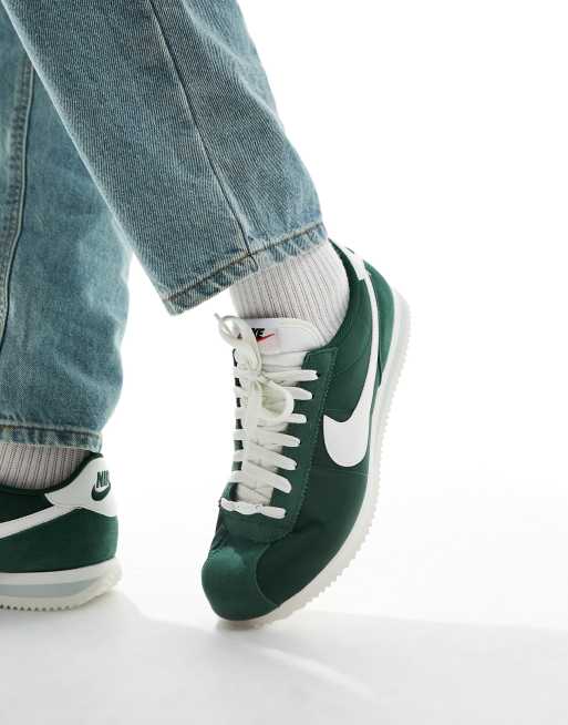 Gorge Green Cortez Shoes Green Nike Cortez Sneakers In Green ASOS