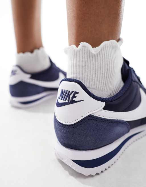 Nike Cortez Sneakers in nylon blu navy ASOS