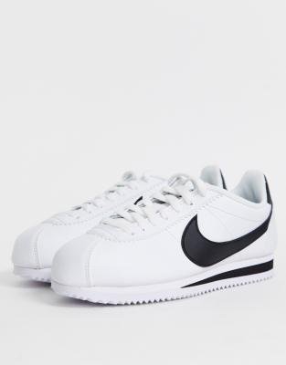 nike cortez bianche e nere