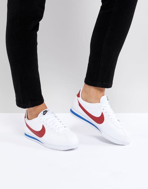 Vaardigheid solide conversie Nike Cortez sneakers in retro leather | ASOS