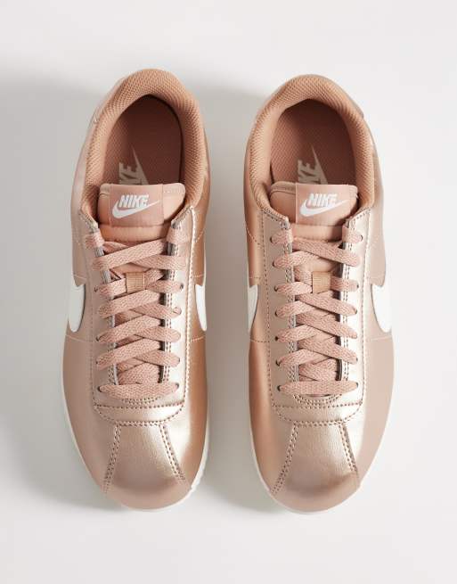 Nike Cortez sneakers in rose gold , 2 of 5