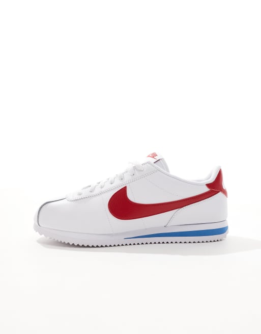 Nike Cortez sneakers in white and red, 5 of 5