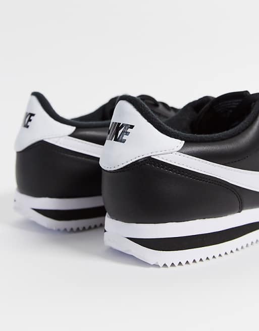 nike cortez nere pelle Nike - Cortez - Sneakers nere in pelle
