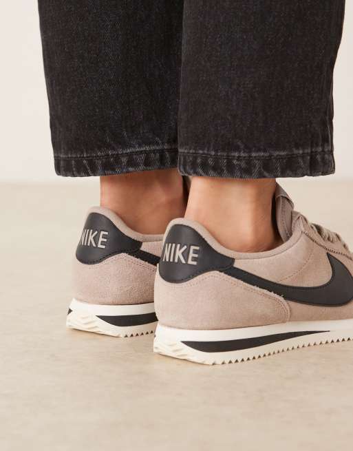 Nike Cortez suede sneakers in brown, 4 of 5