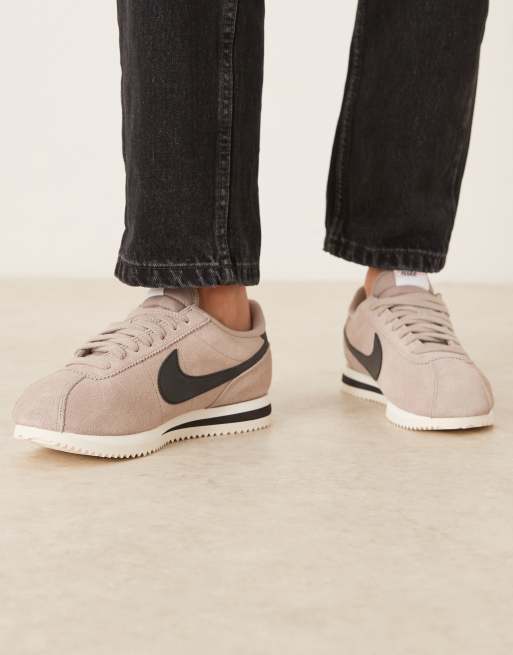 Nike Cortez suede sneakers in brown, 5 of 5