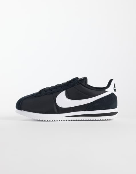 Nike – Cortez – Svarta och vita sneakers i nylon - view 1
