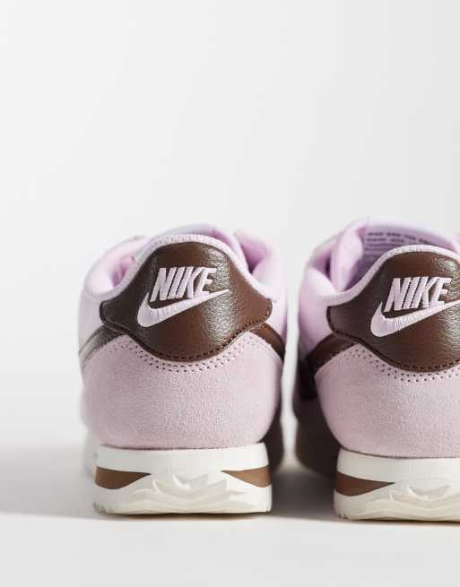 Nike Cortez trainers in pink & brown, 3 of 5