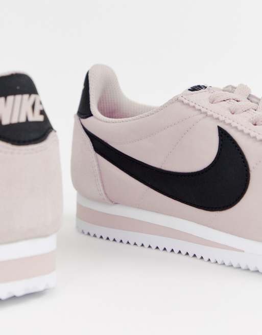 Nike cortez trainers store in pink nylon