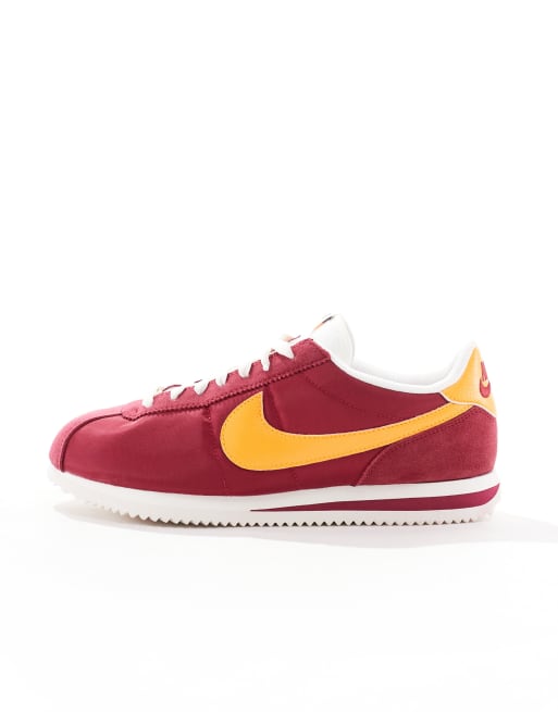 Nike Cortez TXT Baskets unisexes Rouge ASOS
