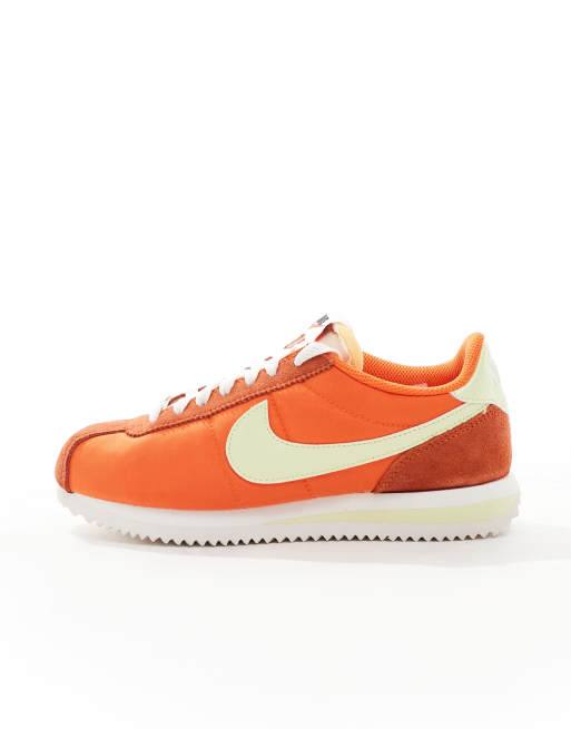 Nike Cortez TXT Sneaker in Orange ASOS