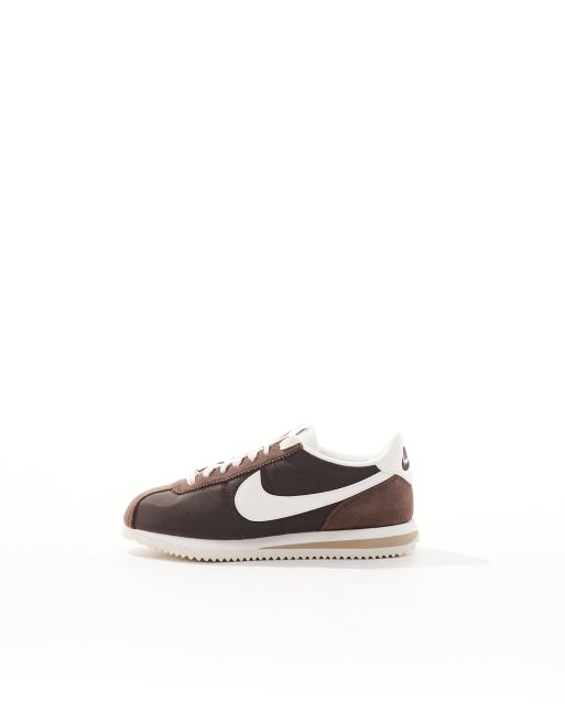 Nike Cortez TXT sneakers in brown | ASOS