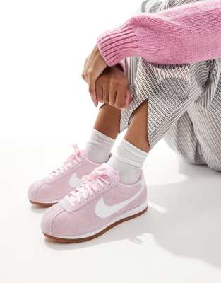 Nike - Cortez Vintage - Sneaker in Rosa und Weiß