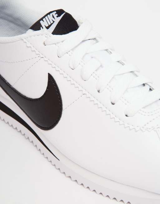 Nike – Cortez – Weiße Sneaker aus Leder, 4 von 4