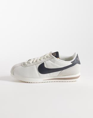 Cortez - Wildleder-Sneaker in Cremeweiß und Braun Weiß 44.5