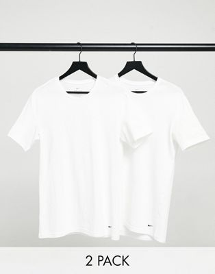 Nike Cotton Stretch 2 pack T-shirts in 