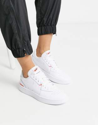 nike court white sneakers