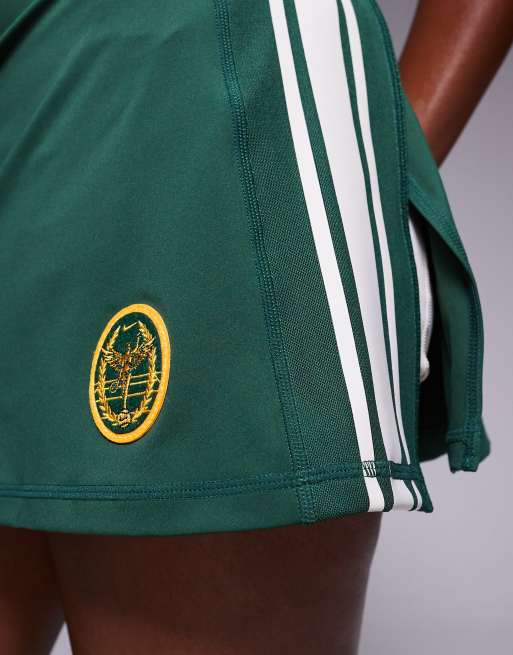 Nike Court Club skort in dark green and beige, 5 of 5
