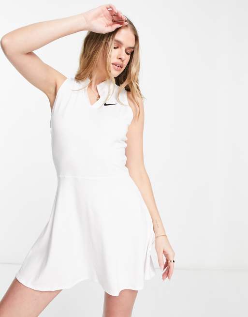 White shop nike dress