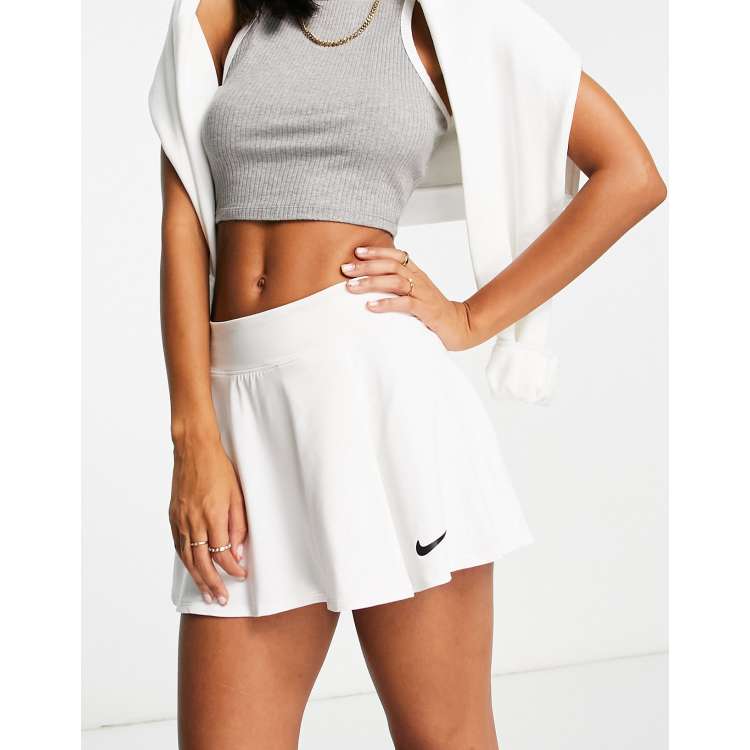 White nike 2025 tennis skirt macy's