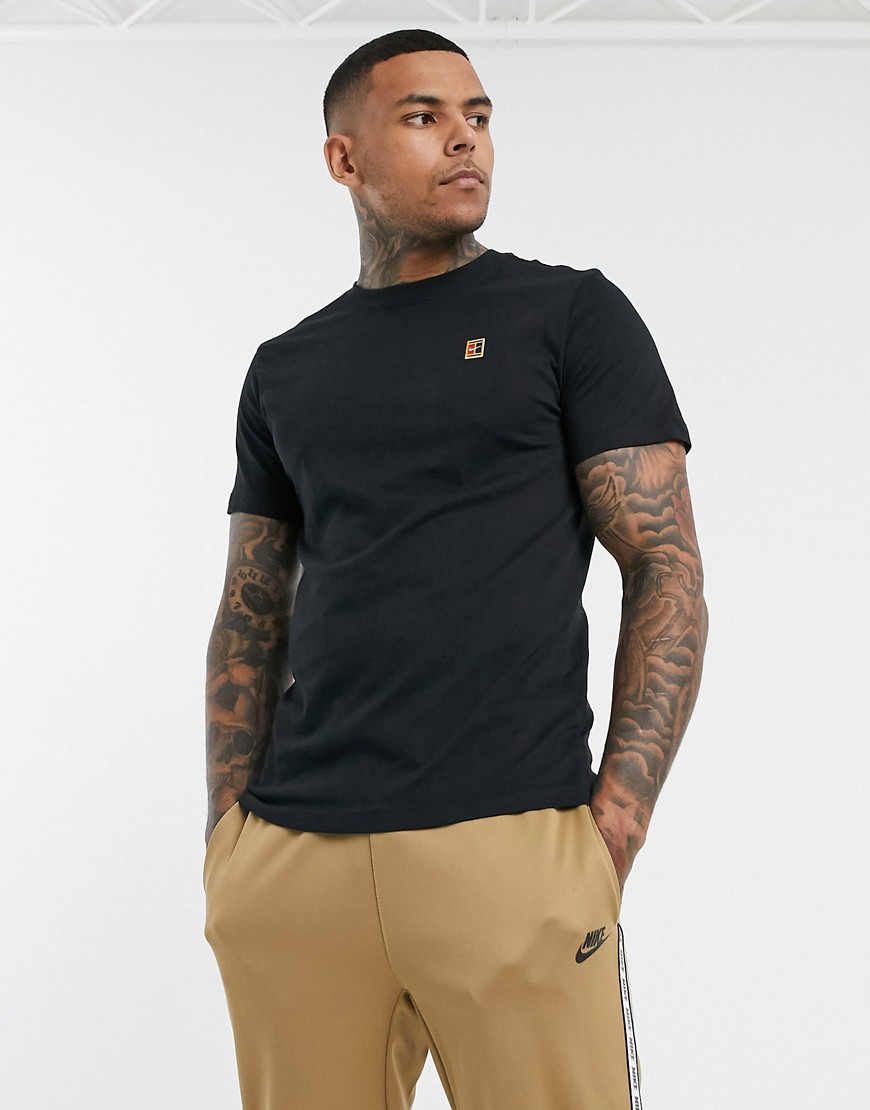 Nike - Court Essentials - T-shirt nera-Nero