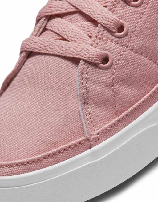 Nike Court Legacy Canvas sneakers in pink glaze ASOS