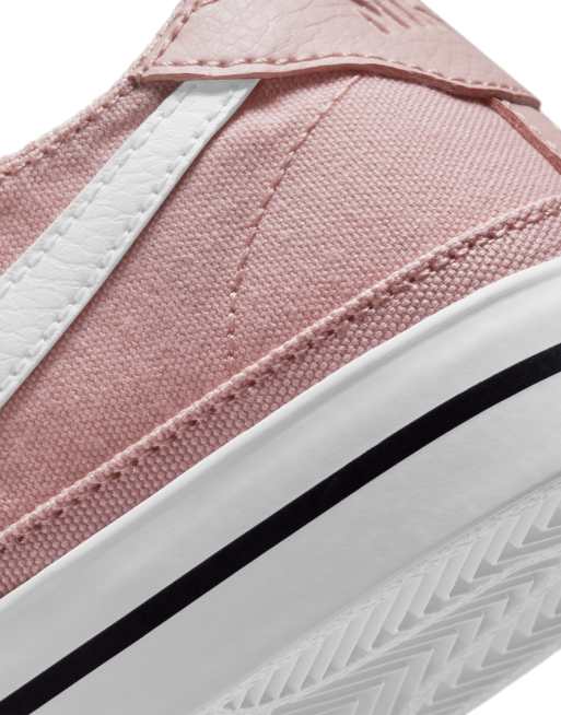 Nike Court Legacy Canvas sneakers in pink glaze ASOS