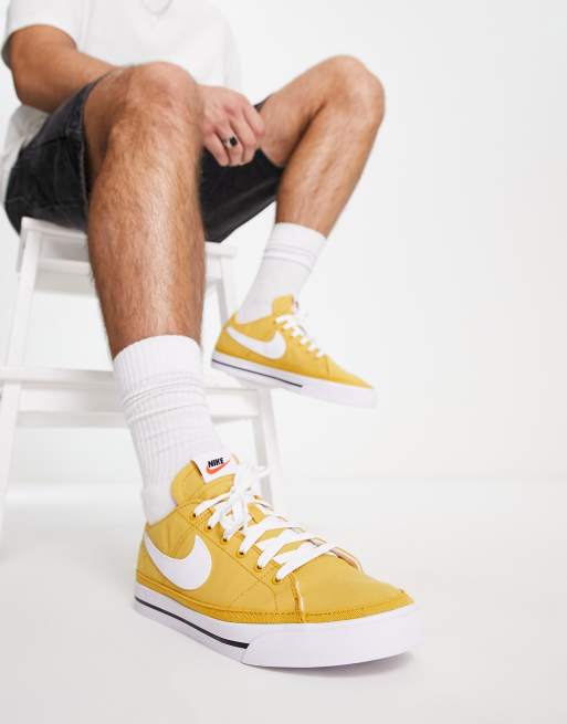 Nike Court Canvas sneakers sanded gold | ASOS