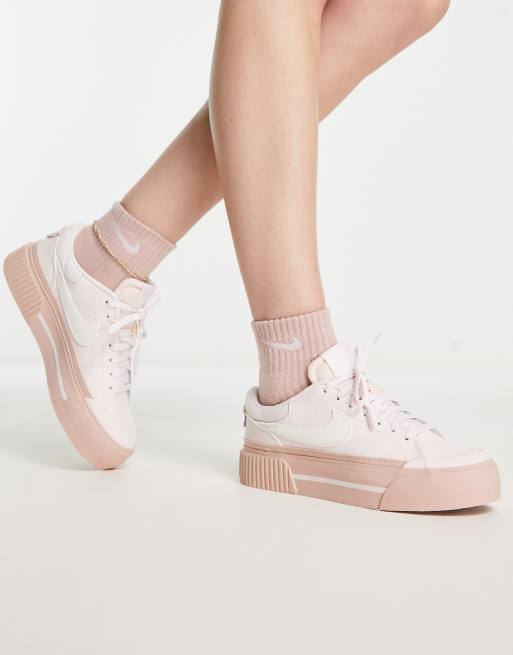 Nike Court Legacy Lift Sneakers In Pink ASOS lupon gov ph