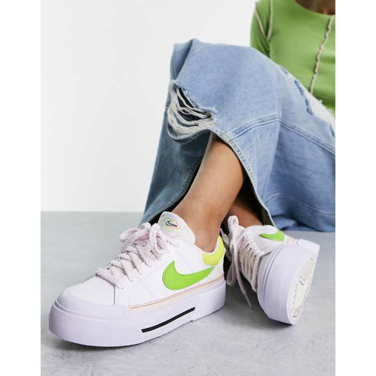 Nike Wmns Court Legacy Lift Women Casual Lifestyle Platform Shoes