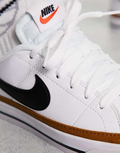 Nike Court Legacy sneakers in white, 3 of 4
