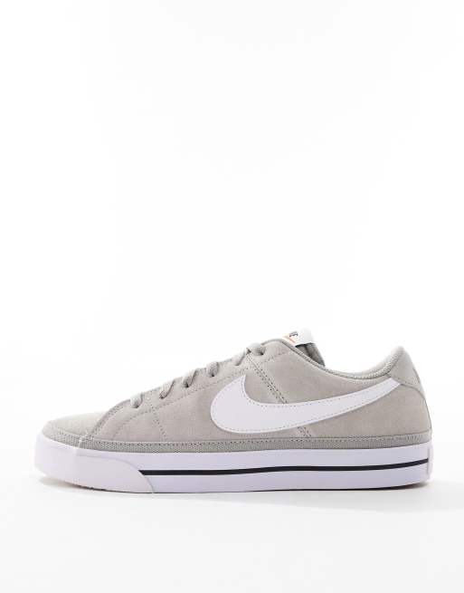 Nike white suede clearance sneakers