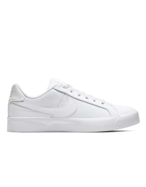 Nike Royale AC canvas sneakers in white | ASOS