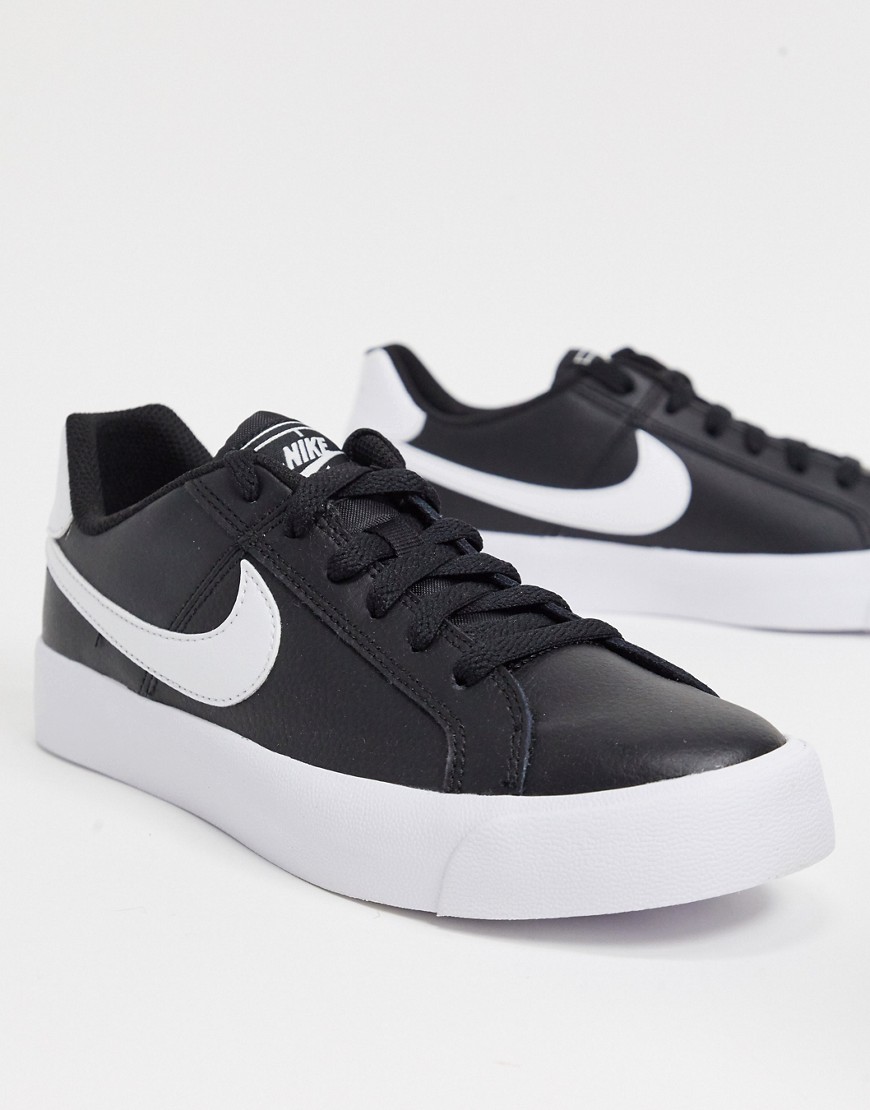 NIKE COURT ROYALE AC IN BLACK,AO2810-001