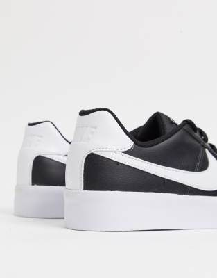 nike court royale ac black