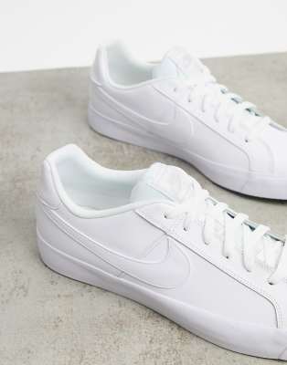 nike court royale ac trainers in white