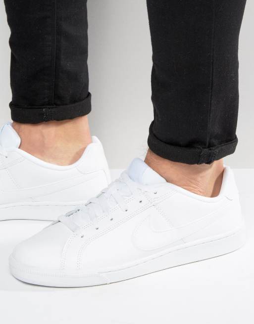 Nike Court Royale Low Sneakers In Triple White Asos