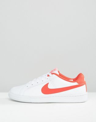 nike court red white