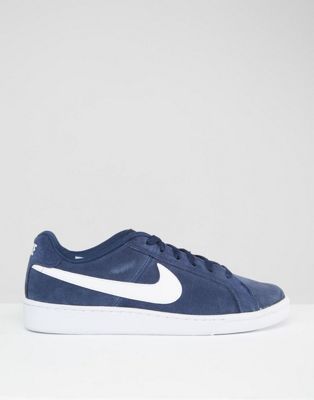 nike blue suede trainers