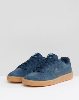 nike court royale suede azul